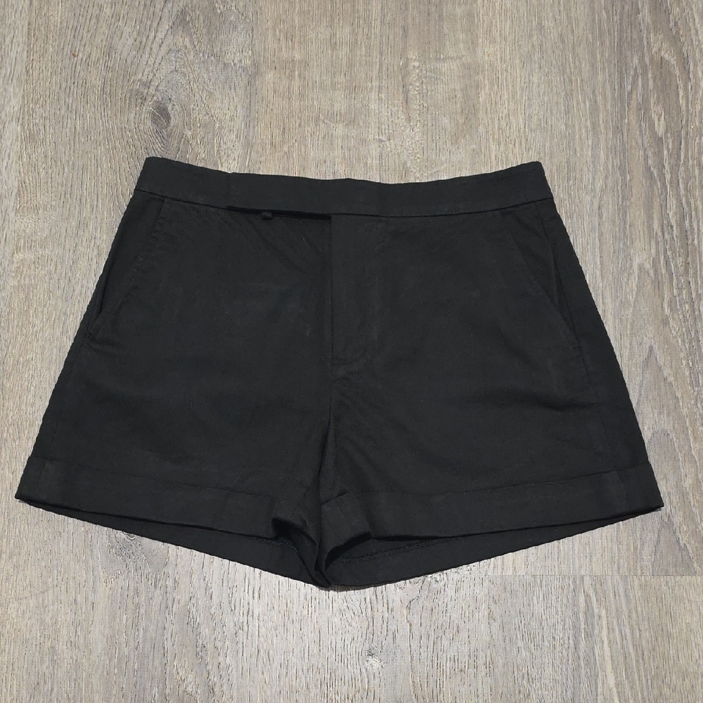 Classic Ralph Lauren Black Label Cotton Tailored Dress Shorts - Picture 4 of 16